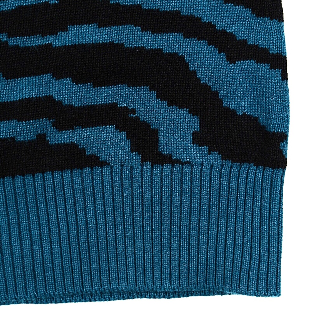 MODCLOTH Pullover Call to the Wild Zebra Abstract Pullover Cozy Soft Women Small - Picture 7 of 8